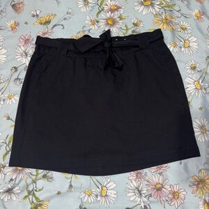 St. John’s Bay Active Black Skirt/Shorts With Pockets Women’s Size Large